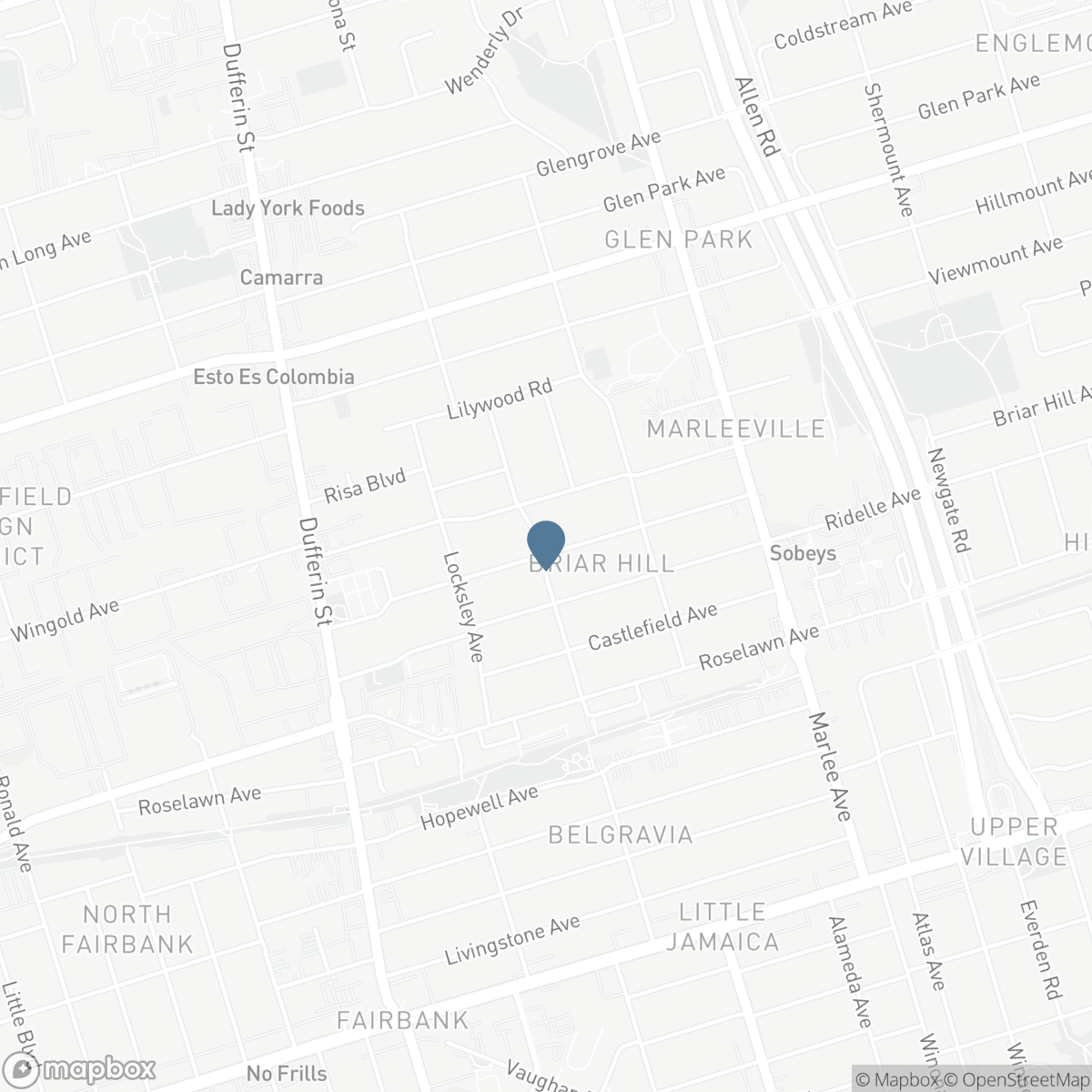 1006 BRIAR HILL AVENUE, Toronto, Ontario M6B 1M3